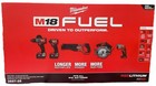 New Milwaukee 3697-25 M18 Fuel 18v 5 Tool Cordless Brushless Li-ion Combo Kit