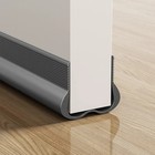 Under Door Bottom Seal Strip Stopper Adjustable Twin Door Draft Guard Soundproof