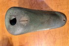 Large Antique Perko  Boat Bow Light Bronze Brass Nautical W Flag Hole No Lens