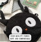 Black Cat Plush Small Bag Inspired By Ghibli Kiki   s Delivery Service Jiji