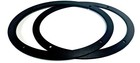 6x9  Plastic Speaker   Spacer Ring Pvc-6x9 6mm Mounting Holes One Pair Made Usa
