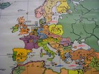 School Wall Map Beautiful Old World Map 1945-1975 269x166c Vintage 1975