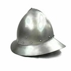 Medieval Kettle Hat Armor Helmet Medieval Knight Crusader Steel Armor