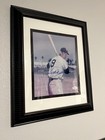 Ted Williams Autographed Framed Picture Jsa Loa Boston Red Sox   s