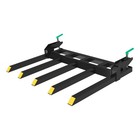    clamp On Debris Fork For 48  Bucket Pallet Fork Attachments Skidsteer Tractor
