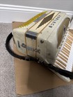 Vintage Monarch Italian Piano Accordion Tested   Works