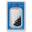1 Oz Palladium Bar - Secondary Market  w assay Card 