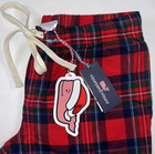 Vineyard Vines Size M Men s Pajama Lounge Pant Red Plaid Tartan Flannel New