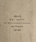 Fantastic Dbl Armed California Gold Miner W  Pick Cdv By Shew Of San Francisco