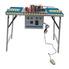 110v 1 2kw Electric Automatic Curved Straight Edge Banding Machine With Platform