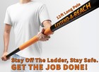 Extend-a-reach 20 Foot Exterior House Cleaning Brush Set 4-12 Ft   