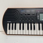 Casio Sa-76 Mini Electronic Keyboard 44-key Orange black Tested Powers On
