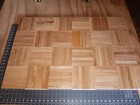 Parquet Floor  6 Sq Feet  7-finger Parquet Solid Wood Floor Tiles 12 x12 x5 16