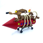 Looney Tunes Wile E  Coyote Figure 3d Printed Handmade Novelty Collectable Gift