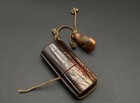 Antique Japanese Maki-e Lacquer 5-case Inro Set With Netsuke   Ojime - 57g