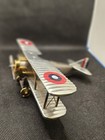   gloster Gladiator  Bi-plane Model  1930 s Raf Steel Plane Made  Japan  