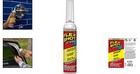 Liquid Rubber 8oz Clear Sealant Caulk - Durable Waterproof Bond For Any Surface