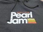2024 Pearl Jam Tour Men   s Black Hoodie Sweatshirt - Xl
