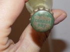 Vintage Canada Dry Mini Glass Soda Bottle