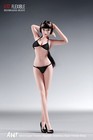 Us 1 12 Female Mid Bust Flexible Suntan Seamless Body For 6  Action Figure Doll