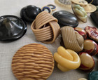Must Look At Each Button  Antique Celluloid Button Lot  So Many Unique Ones  100