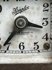 Vintage Simplex Time Recorder Clock Jcg14r4 Working Stamp 115v Industrial
