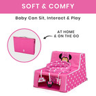 Disney Minnie Mouse Portable Activity Seat For Babies  Pink