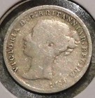 British Silver Threepence - 1873 - Queen Victoria