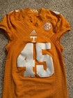 Tennessee Volunteers Football Team Game Jersey Orange Adidas Techfit 45 Issued