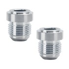 4an 6an 8an 10an 12an Male Weld On Fitting Bung Hose Adapter Fuel Oil 2pcs