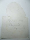 Vintage Thanksgiving Card Turkey On Front Writing Space On The Back   
