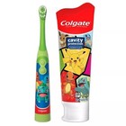 Nwt - Colgate Kids  Pokemon Powered Toothbrush   Toothpaste Gift Set - 2ct