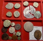 Lot Of Mixed Ancient In Bronze   Silver Greek Roman Provincial Byzantine Eastern