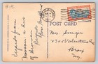 Vintage Nassau Bahamas Lighthouse Curteich Linen Postcard 1938 Posted