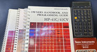 Hewlett Packard Hp 41cv Calculator Complete With Manuals - Works   Fl