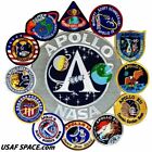 Authentic Ab Emblem - Apollo 1 7 8 9 10 11 12 13 14 15 16 17 Nasa Patch Collage 