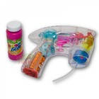 Led Light Up Bubble Blower Gun With Flashing Lights Squirt Party Favor Shooter