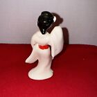 Vintage Ceramic Figurine Asian Japanese Pin Cushion    made In Japan   