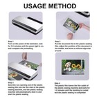 1000 5 Mil Clear Thermal Laminating Pouches Letter 9 x11 5  Laminator Sheets