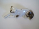 Borzoi Figurine Grafenthal Brown White Porcelain