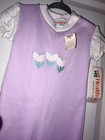 Vintage Deadstock Health Tex Baby Girl One-piece Outfit  Size 12 Months  Nwt