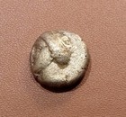 Pontos  Amisos  Ar Drachm C  400-300 Bc  Head Of To Hera   Owl On Shield