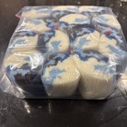 Latch Hook Rug Yarn Pre Cut  Blues  Off White  Black And Orange