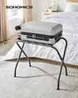 Convenient Metal Travel Folding Luggage Suitcase Rack Stand Home Hotel
