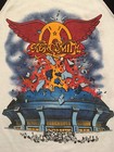 Vintage 1982 Aerosmith Rock In A Hard Place Jersey Tee T Shirt Small S