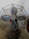 Antique 1920 s Westinghouse Fan Serial  699785 Tilt Desk Octagon Shape Wire