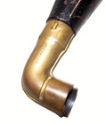Columbia Disc Phonograph 14  Horn With The Original Elbow Dated Sept  2  03