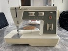Singer  Zigzag  Sewing Machine Plus Lot Of Sewing Supplies 
