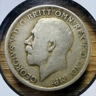 1920 One Florin George V Great Britain - Actual Silver Coin - Free Ship Inf57