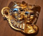 Metal Masquerade Venetian Style Decorative Wall Hanging Masks 